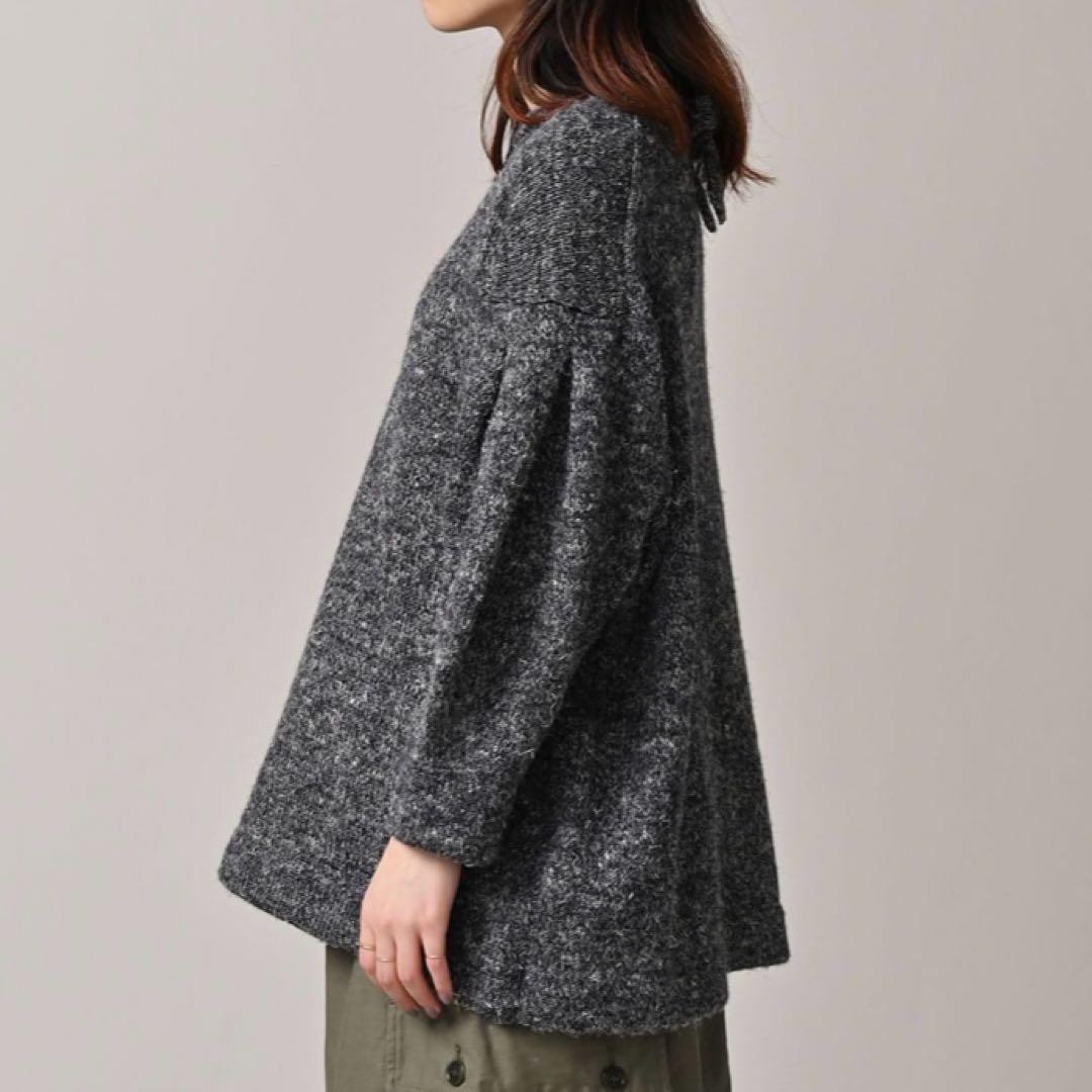 新品未使用　45r カシミヤリネンチュニック