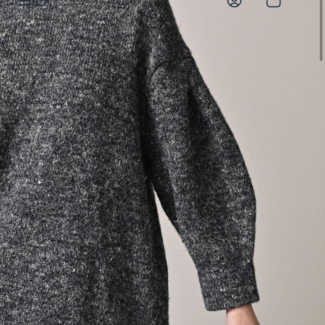 新品未使用　45r カシミヤリネンチュニック