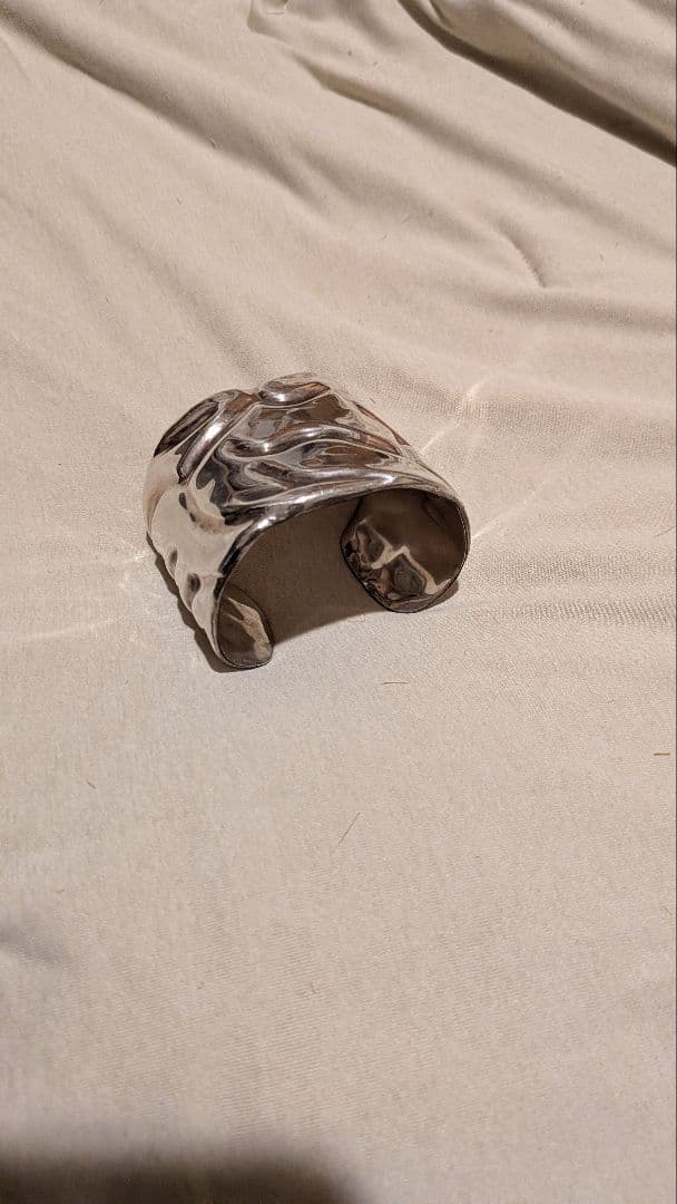 希少 メキシカンシルバー 950 バングル 100g超 ヴィンテージ 刻印有