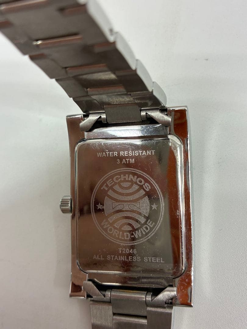 TECNOS クロノグラフ腕時計 他　3点セット