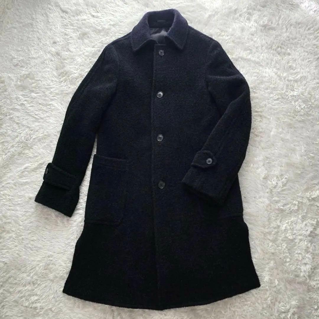 美品☆トゥモローランドピルグリム☆ステンカラーコート☆アルパカ☆サイズ44☆秋冬