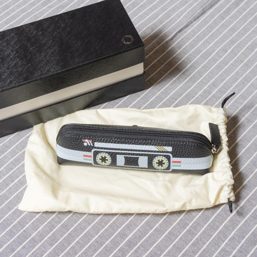 MONTBLANC ミックステープ ジップトップ ペンポーチ2本用