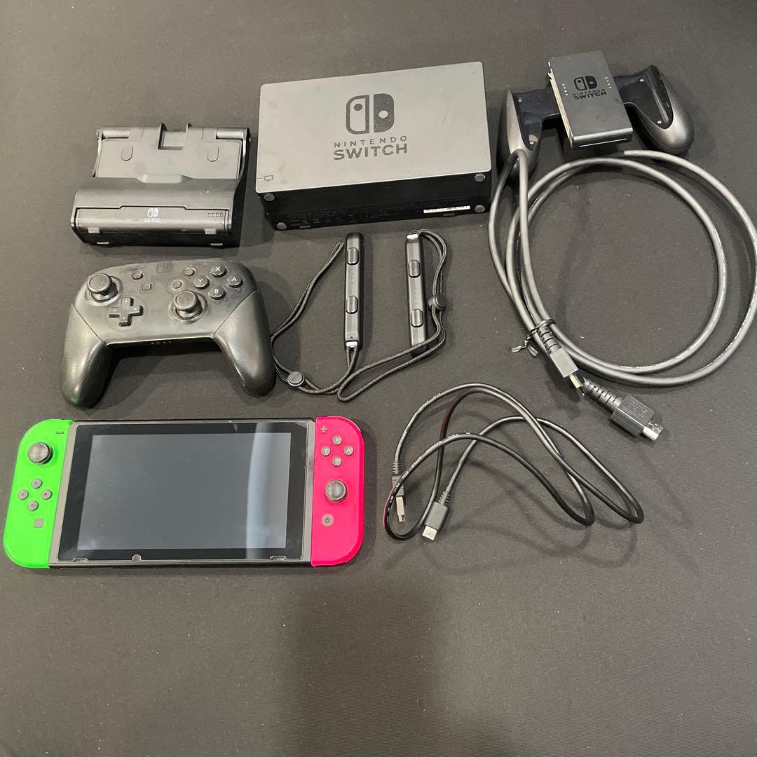 ヒ*ロ様 Nintendo Switch （ジャンク品）　Proコントローラー付