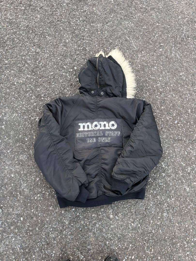 ミリタリー　n2b ブラック フライトジャケット M