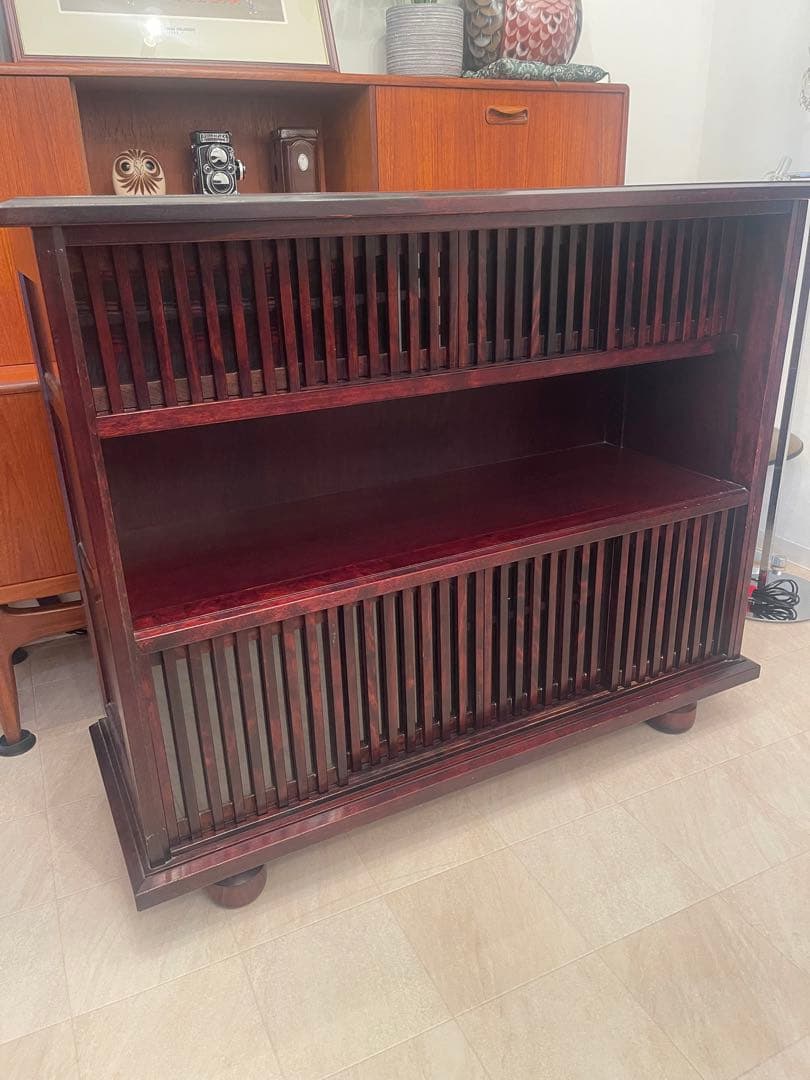 九州民芸家具　サイドボード 飾り棚