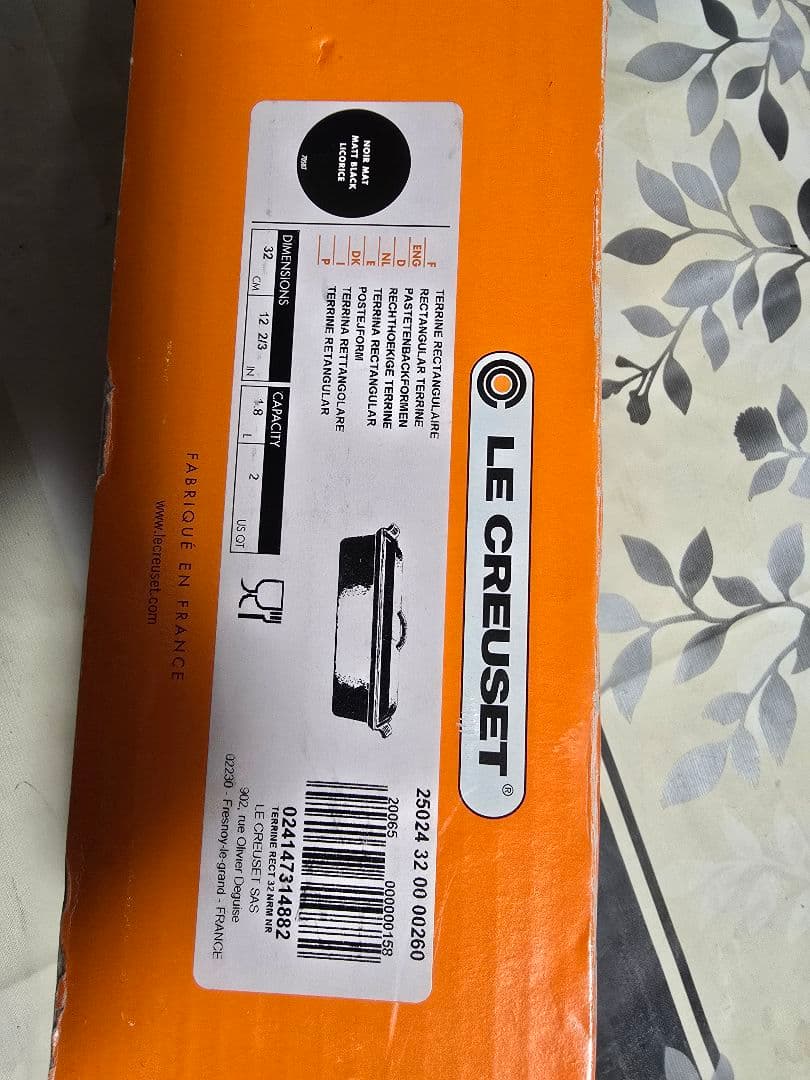 最大値下‼️LE CREUSET ル・クルーゼ　テリーヌ・レクタ 32cm 鋳物