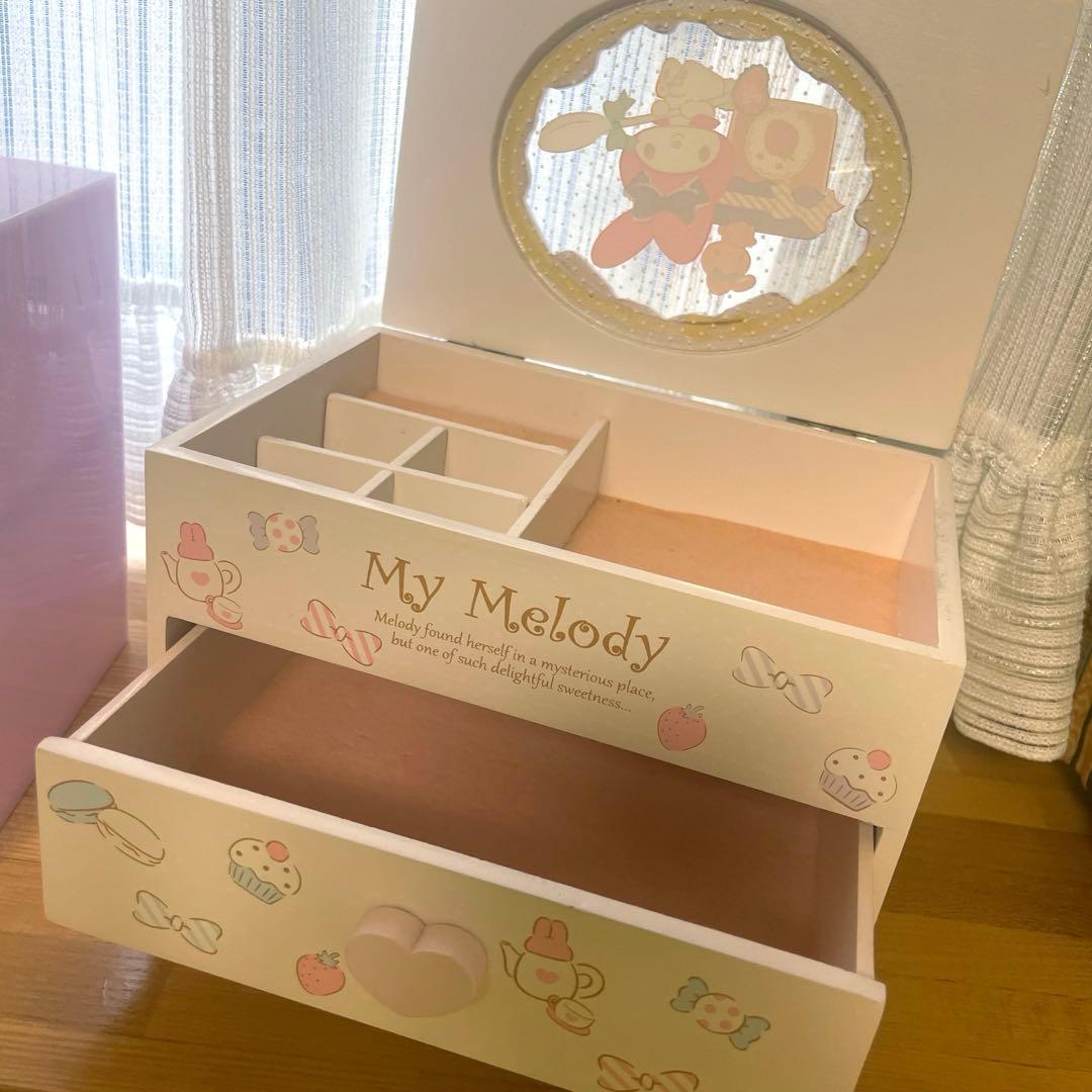 【値下げ】マイメロディー　セーラームーン　アクセサリーチェスト2つセット