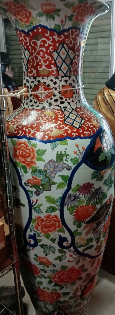 中国　大花瓶 　高さ156cm