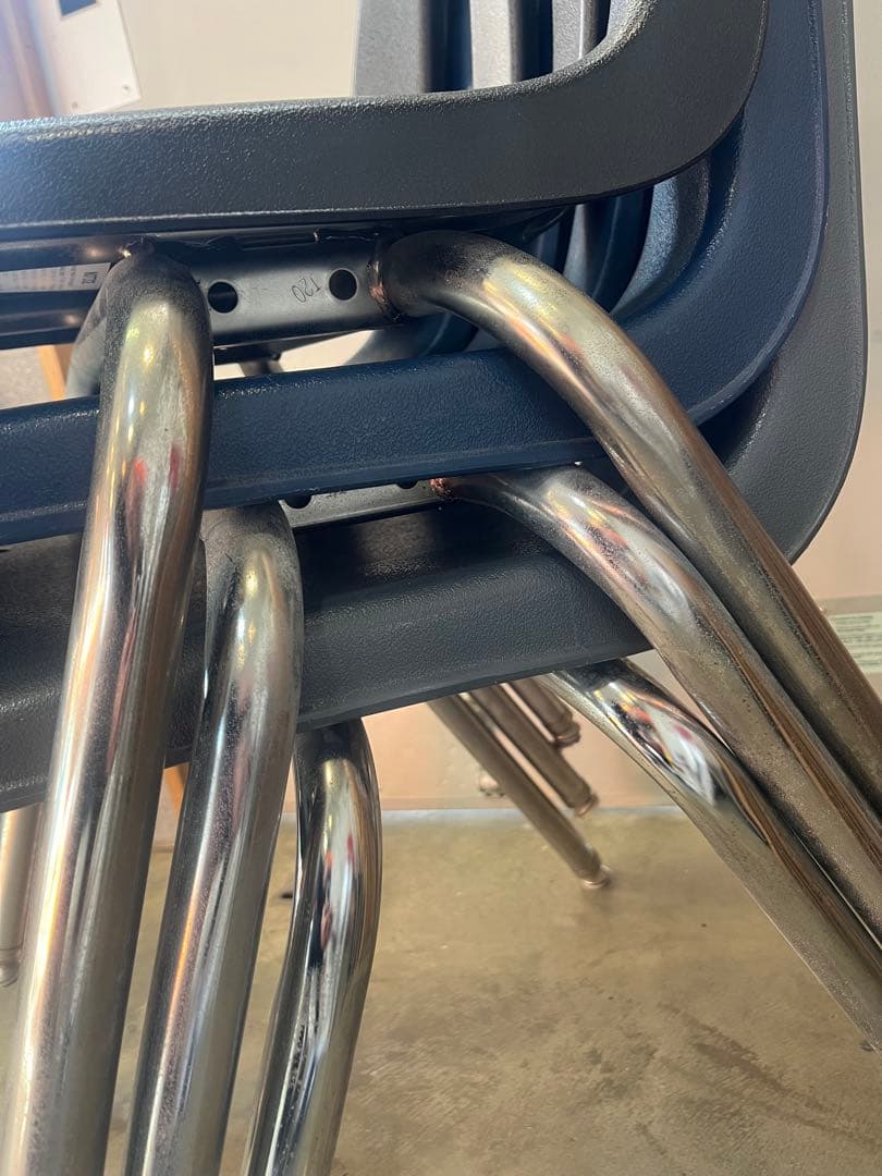 VIRCO 9000 Chair グレー1脚