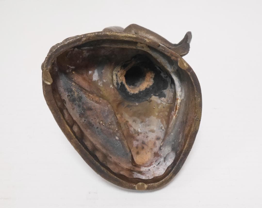 アンティーク★合金銅【抱き合う仏像　ヤブユム　法身普賢像】◆高さ約18.5cm