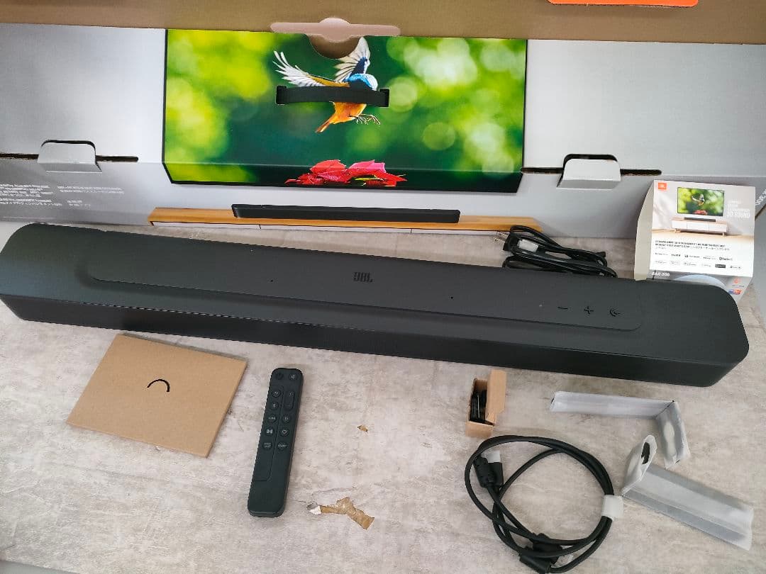 ●8/0114m03 JBL BAR300 サウンドバー ブラック