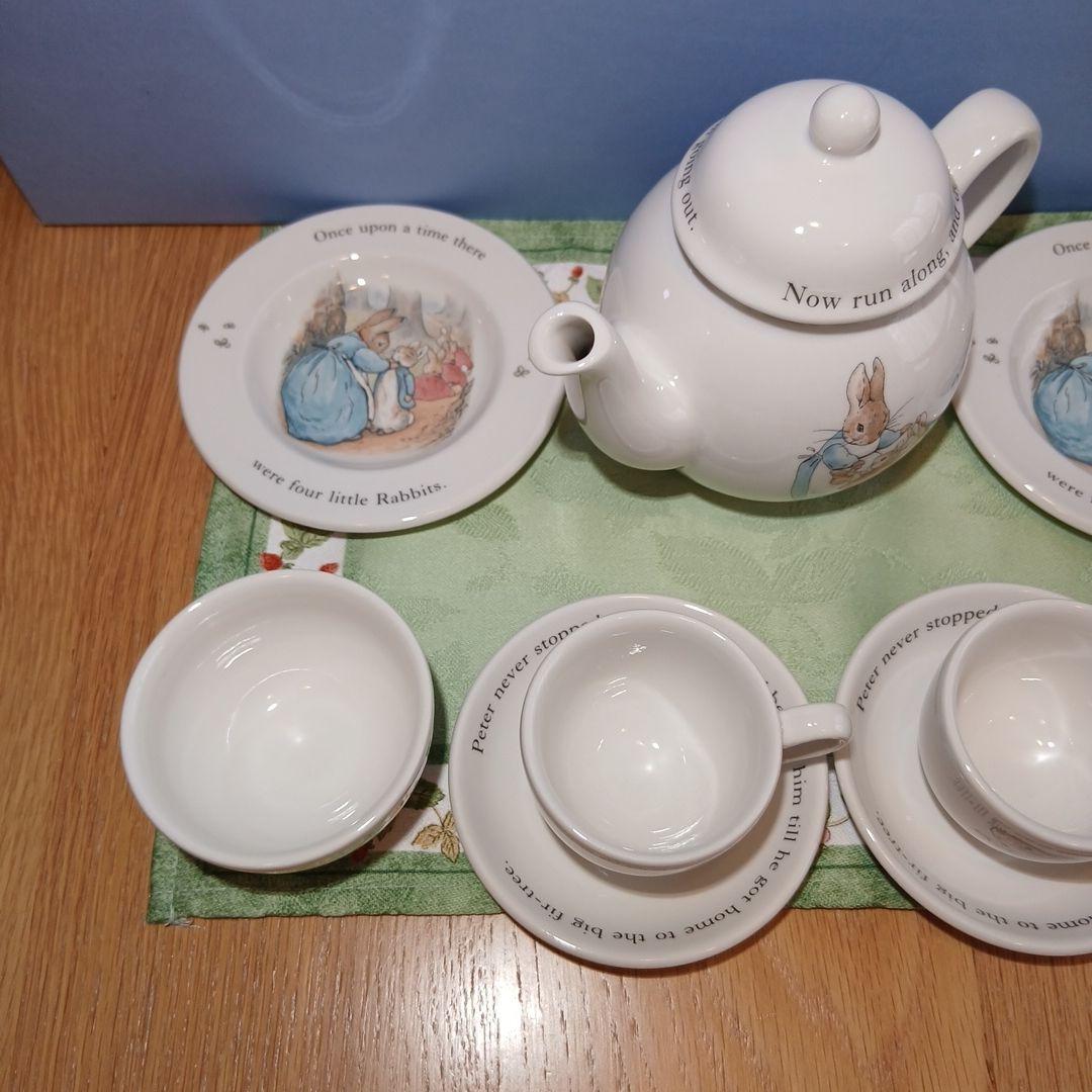 ウェッジウッド　ピーター・ラビット　ミニチュア　ティーセット