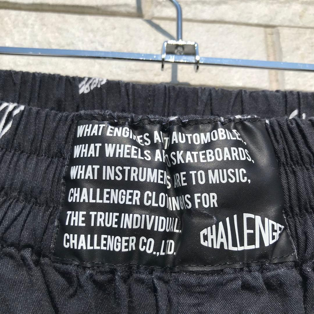 チャレンジャー　パンツ　XL　ブラック