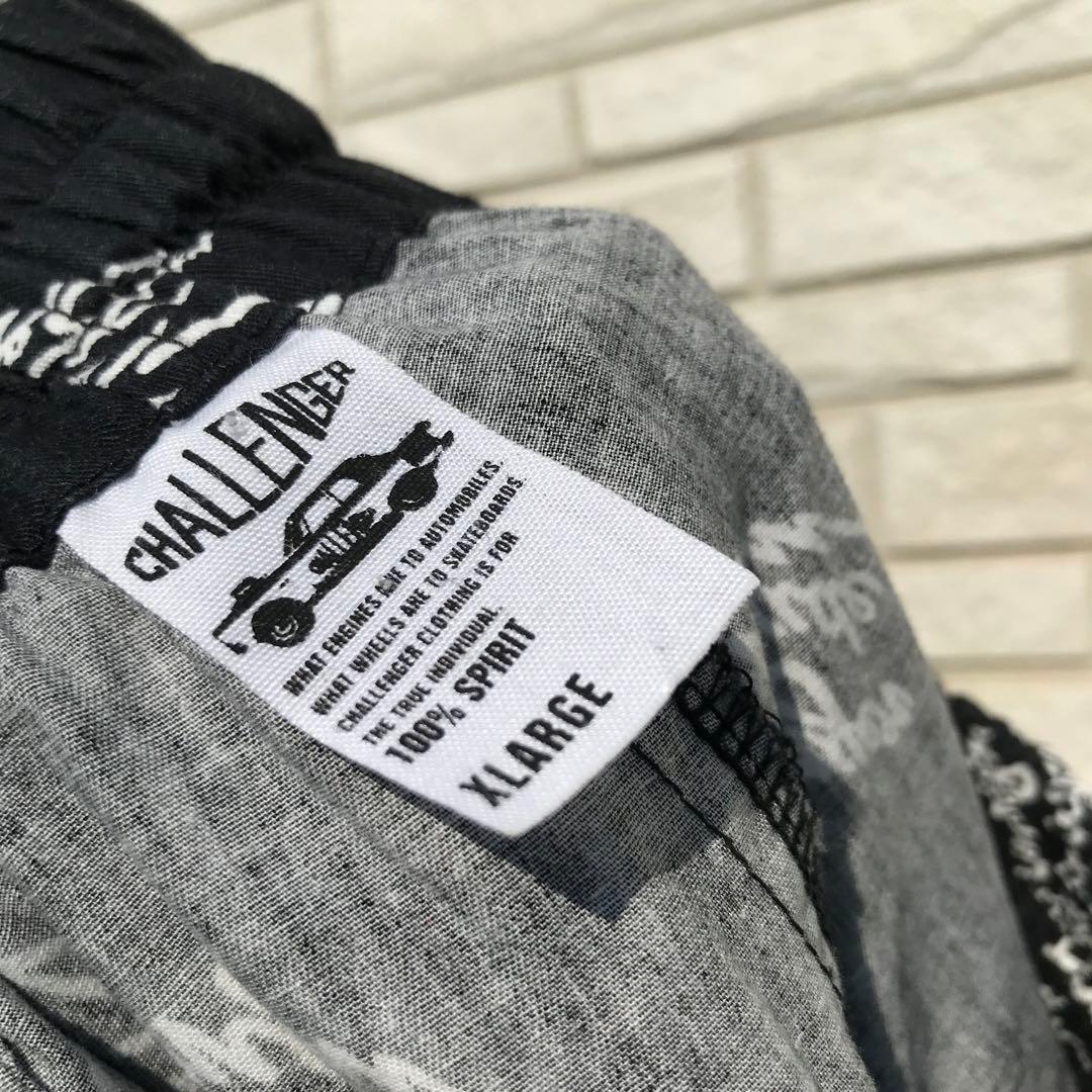 チャレンジャー　パンツ　XL　ブラック