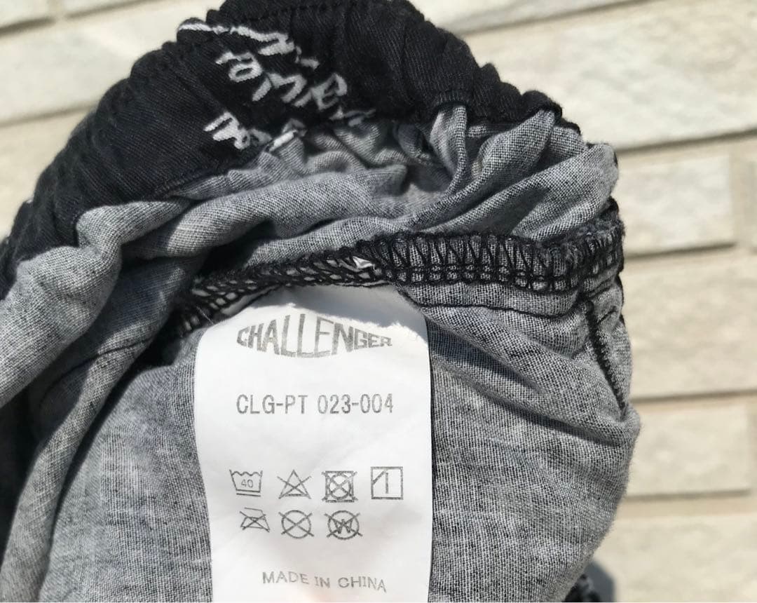 チャレンジャー　パンツ　XL　ブラック