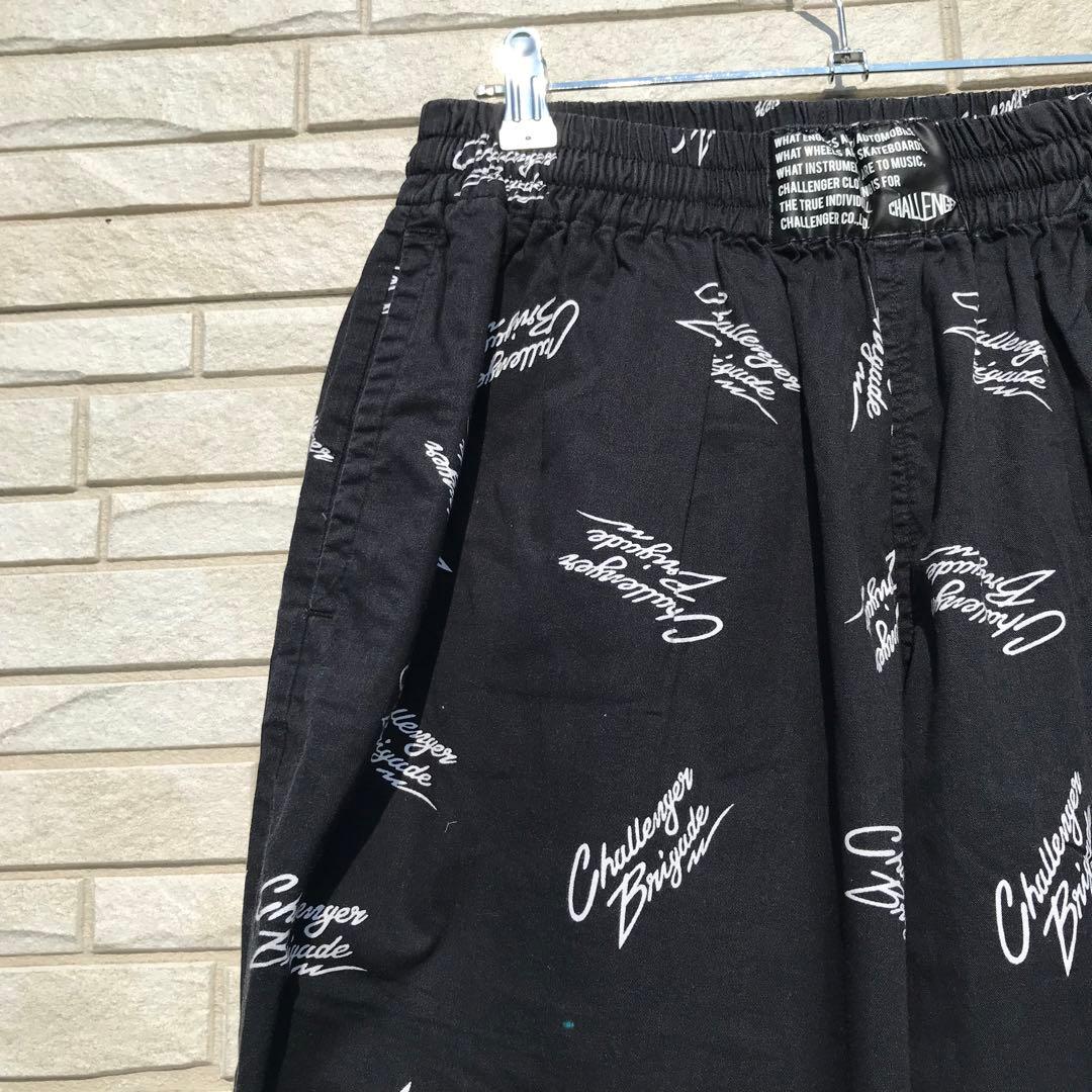 チャレンジャー　パンツ　XL　ブラック