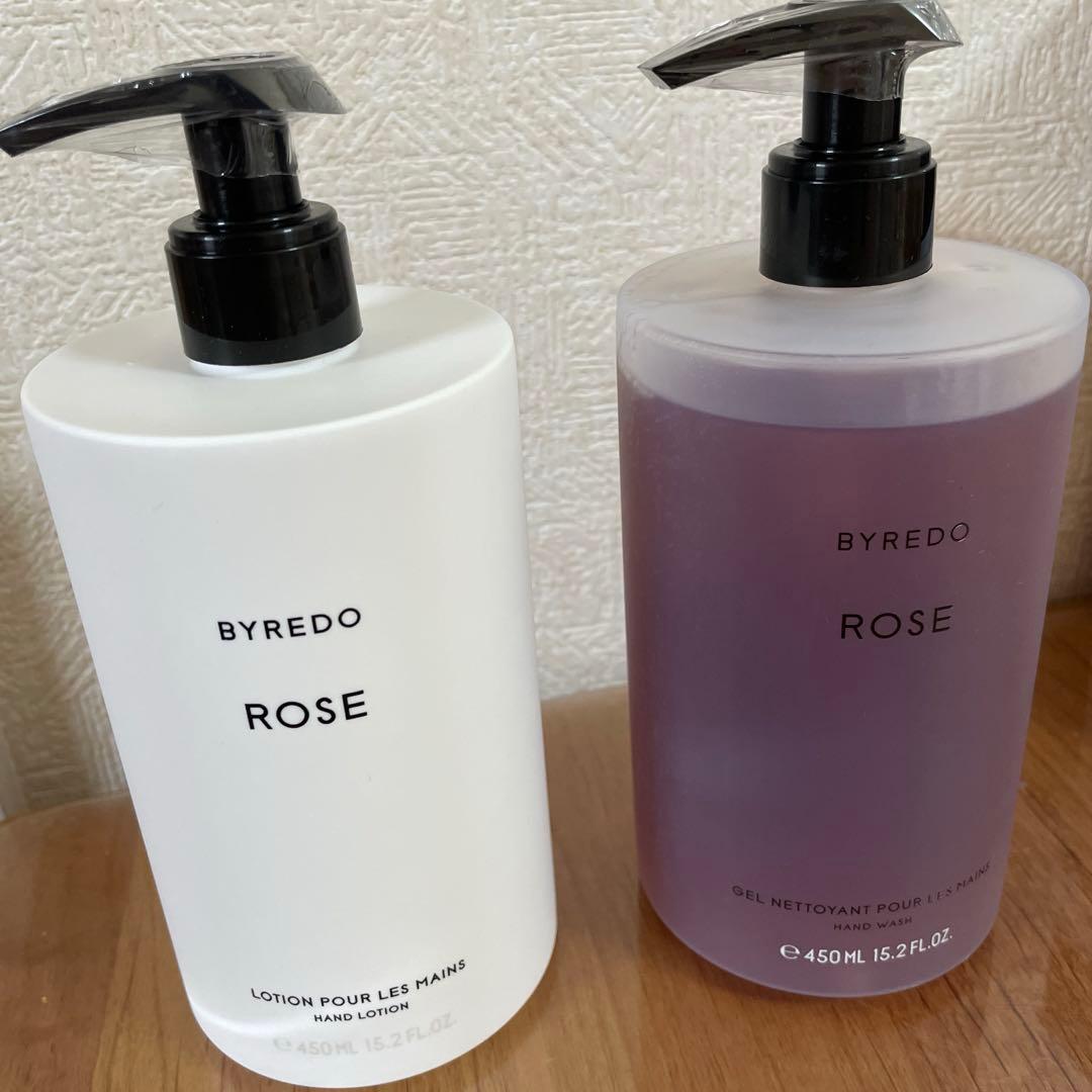 BYREDO バイレード　ハンドローション＋ハンドウォッシュ（ROSE）