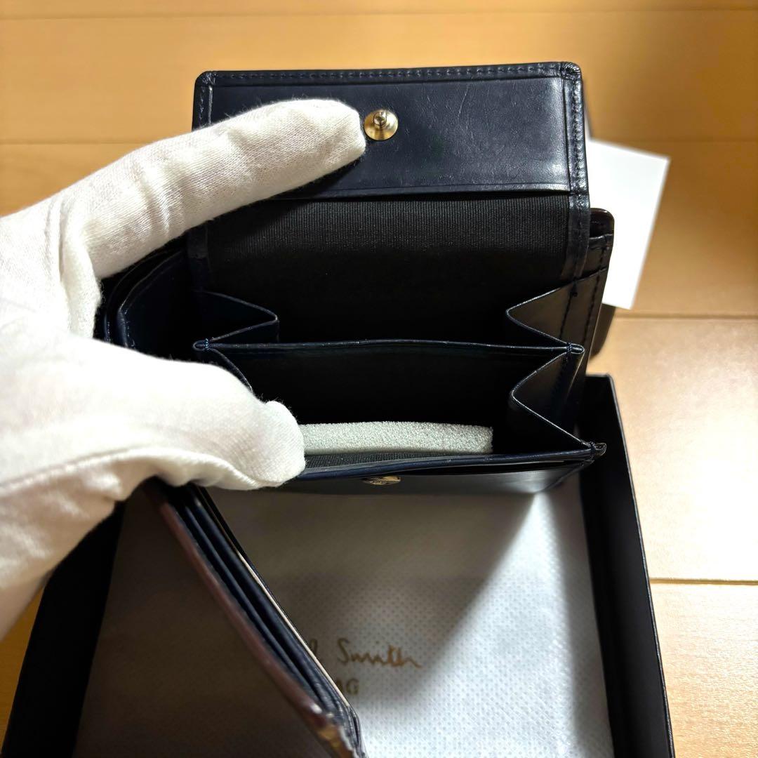 Paul Smith コードバン　二つ折り財布　最上位モデル　ブラウン　美品