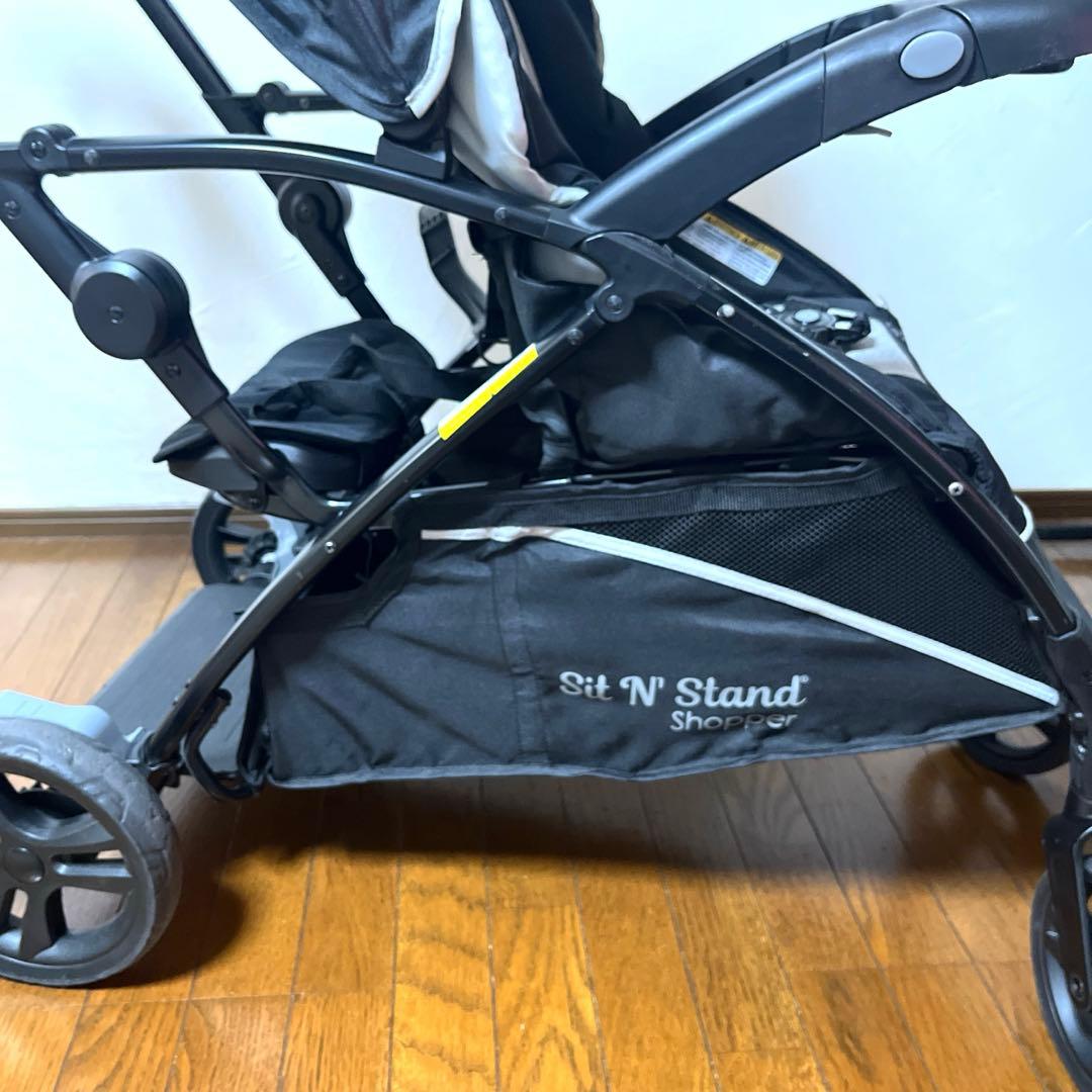 日本育児 babytrend シット&スタンド スマート2人乗りベビーカー