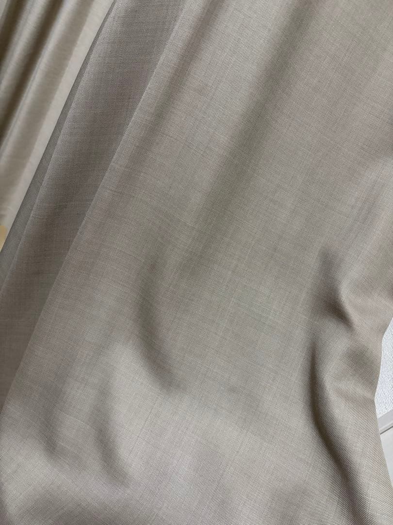 ebure ウールブレンド ノースリーブロングワンピース