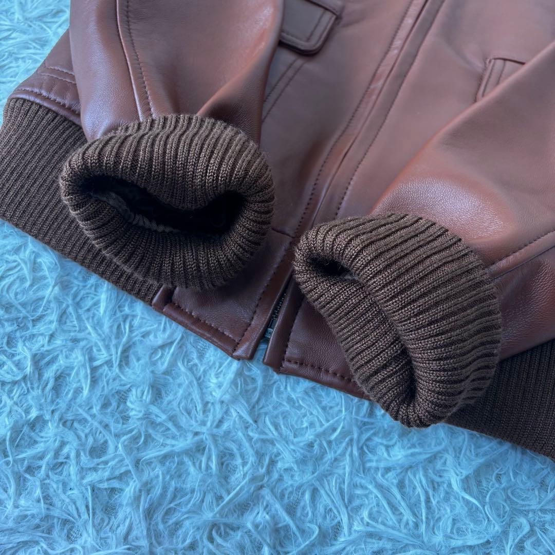 AVIREX Belle✨2way ファーカラー　G1フライトジャケット　羊革