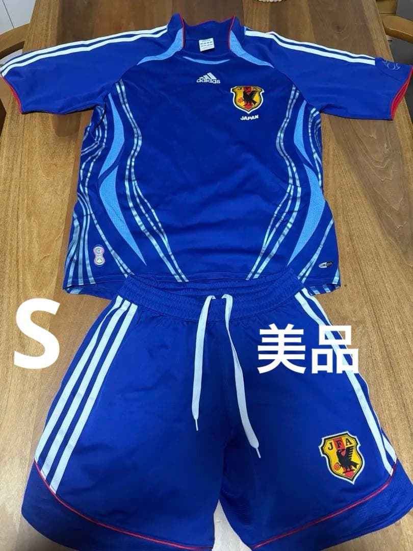 adidas 2006年日本代表 サッカーユニフォーム上下Sサイズ