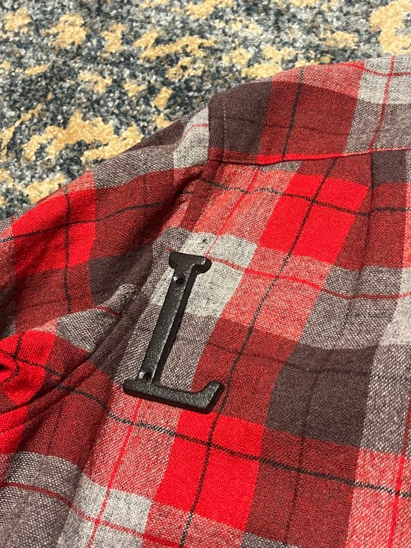 G*o様 50s60s/ペンドルトン/ボードシャツ/M/ウール/チェック/レッド