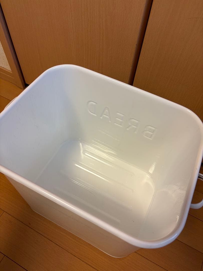 ホワイト ホーロー ブレッドボックス ブレッド缶 協和工業