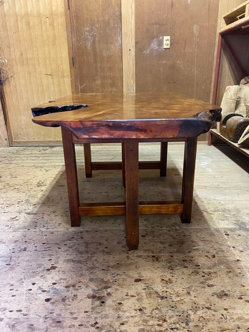 樟の木　天板　テーブル板　棚板　木材　DIY　天然木　一枚板　014