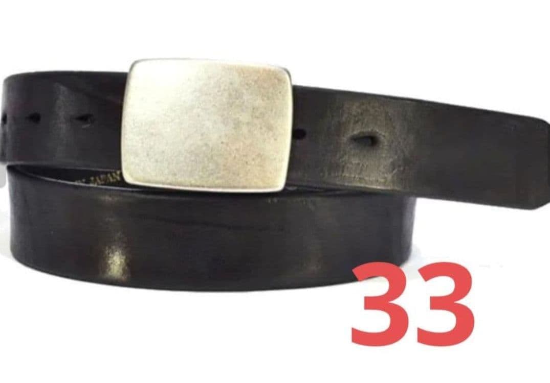 VINTAGE WORKS DH5524 FLANNEL ベルト ブラック 33