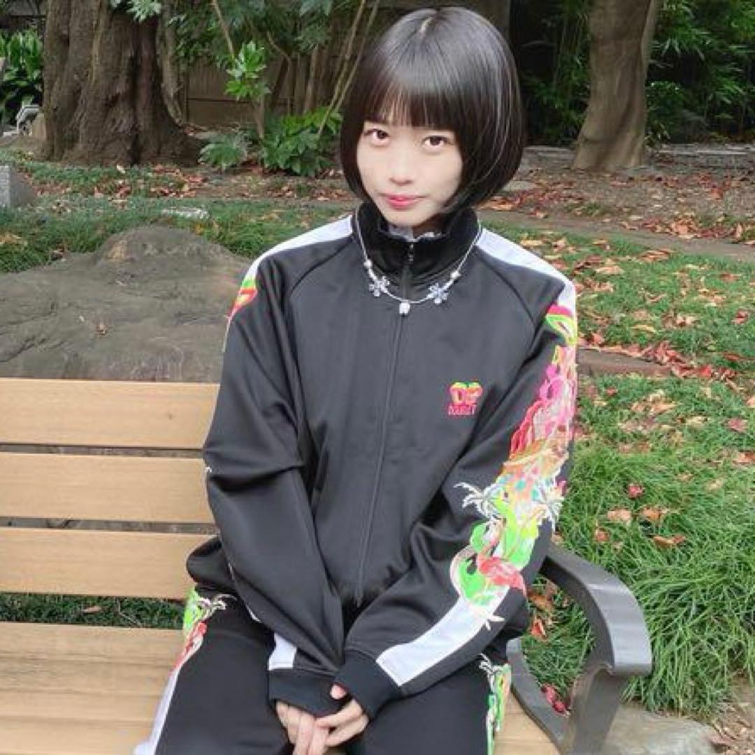 あのちゃん着用　doublet カオス刺繍　トラックジャケット