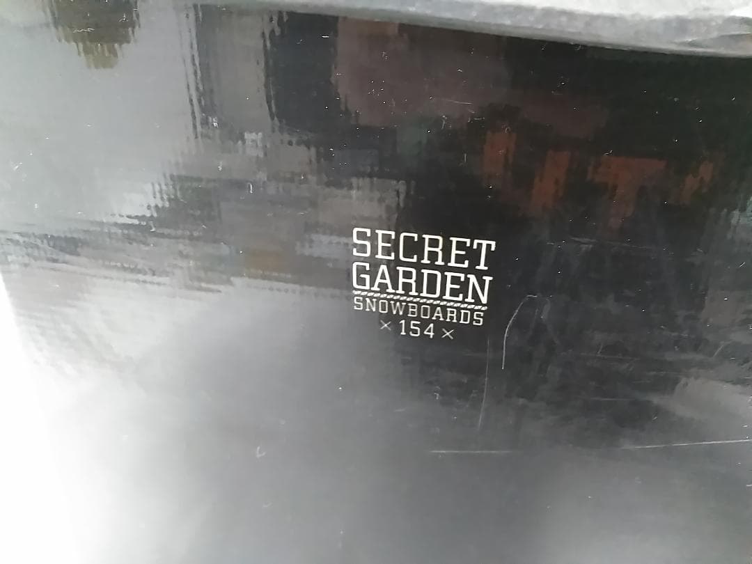 SECRET GARDEN 154cm メンズスノーボード2点セット ビンL △