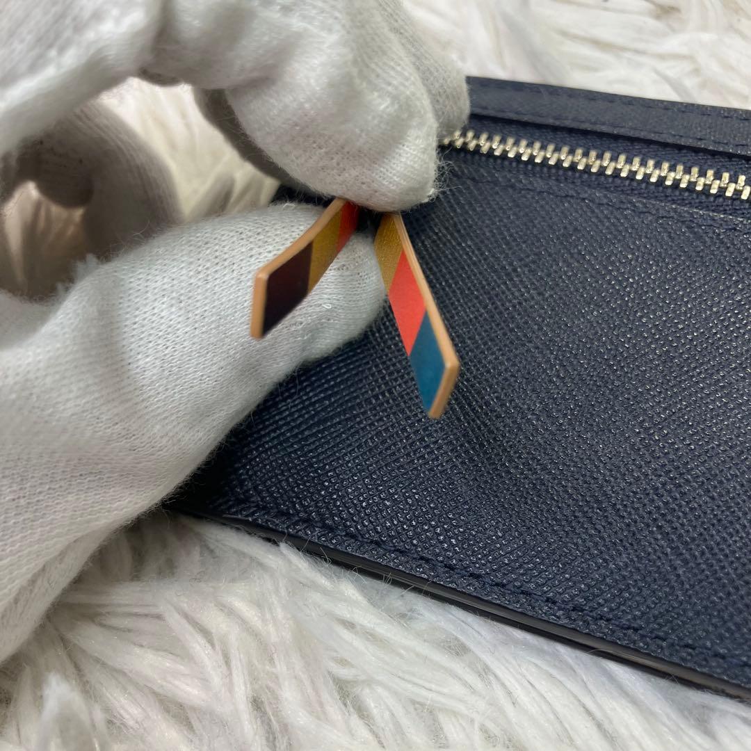 美品✨ポールスミス　マネークリップ　ネイビー