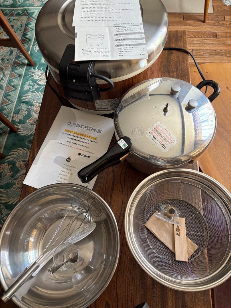 長岡式酵素玄米専用道具一式