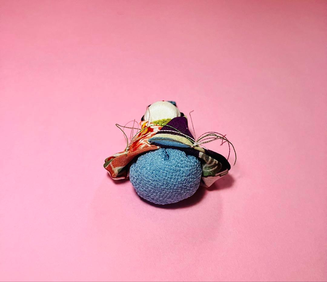 犬筥(いぬばこ) 布ちりめん　手作り　ひな人形男雛女雛セット　超貴重　レトロ