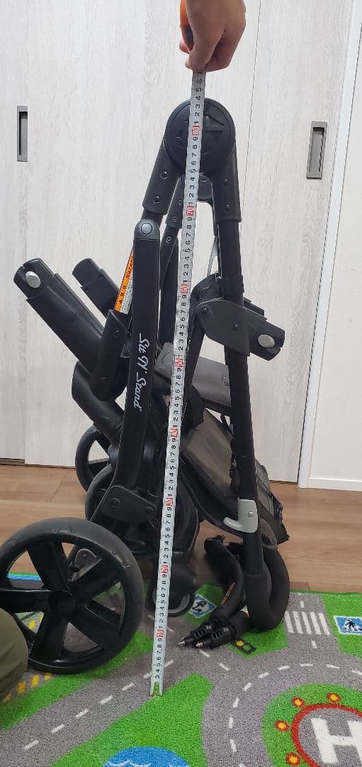 2人用ベビーカー ブラック