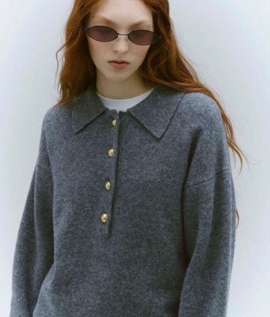 ADAM ET ROPE' FEMME ポロシャツニットプルオーバー