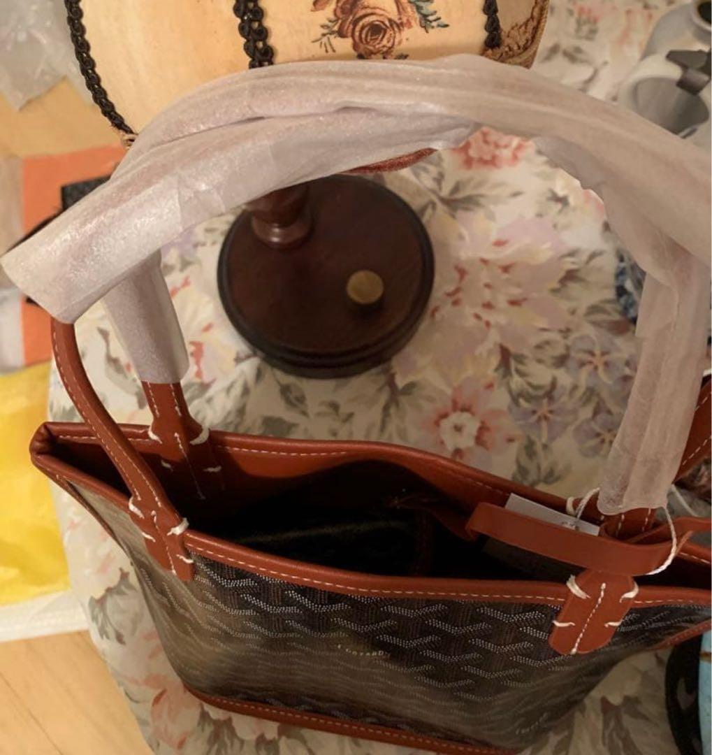 圭ちゃんママ•*¨*•.¸ 大 グリーン 小 茶 トート まとめ割り