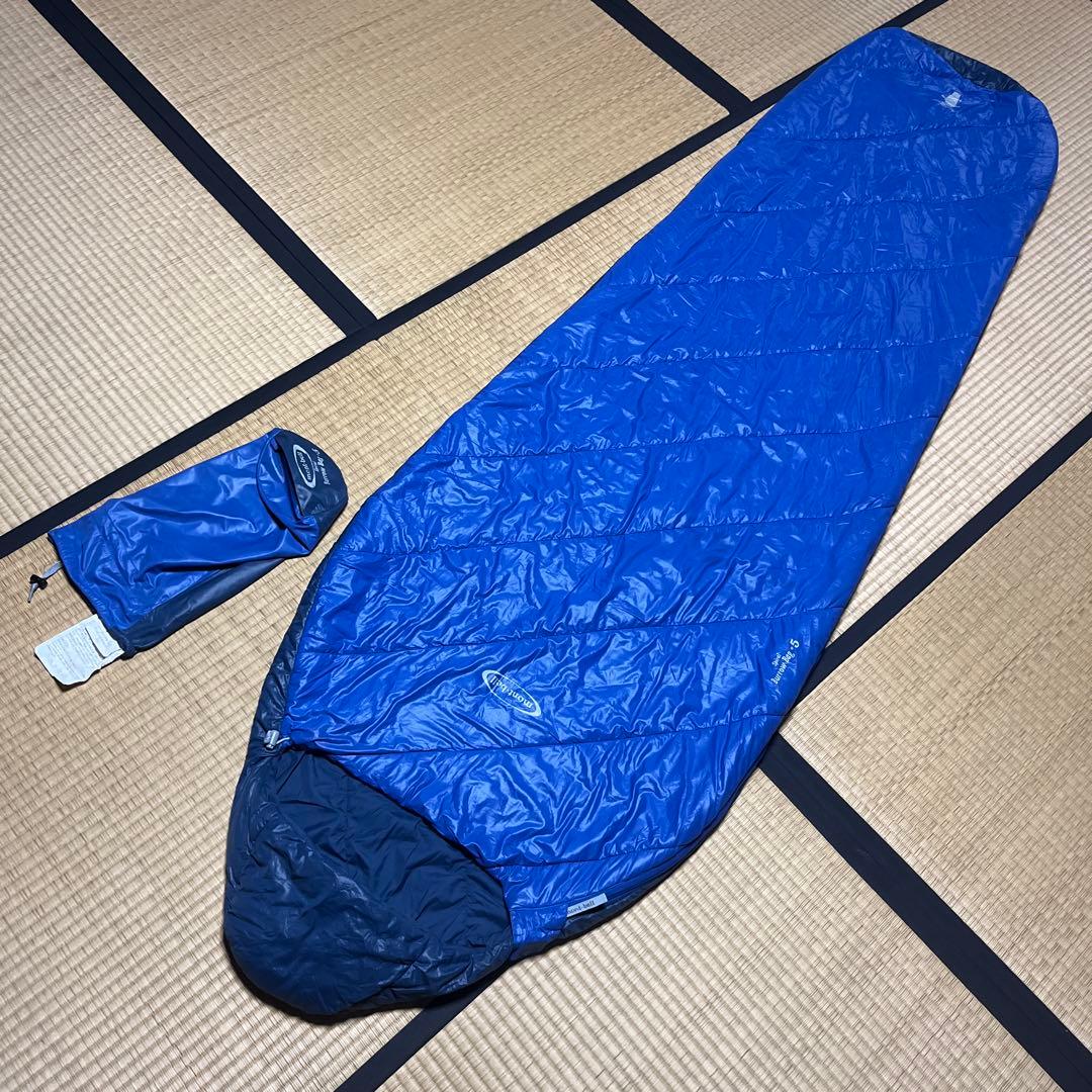 【定番】 モンベル シュラフ スパイラル バロウバッグ エクセロフト #5