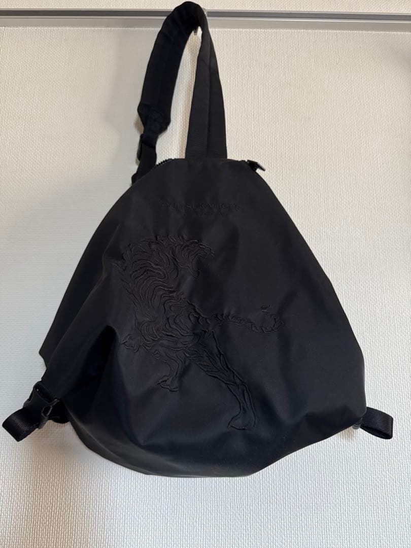 オニツカタイガー　スリングバッグ　黒