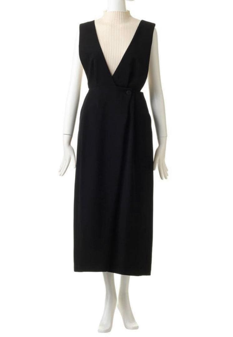 ENFOLD エンフォルド　ジャンパースカート　36 ブラック