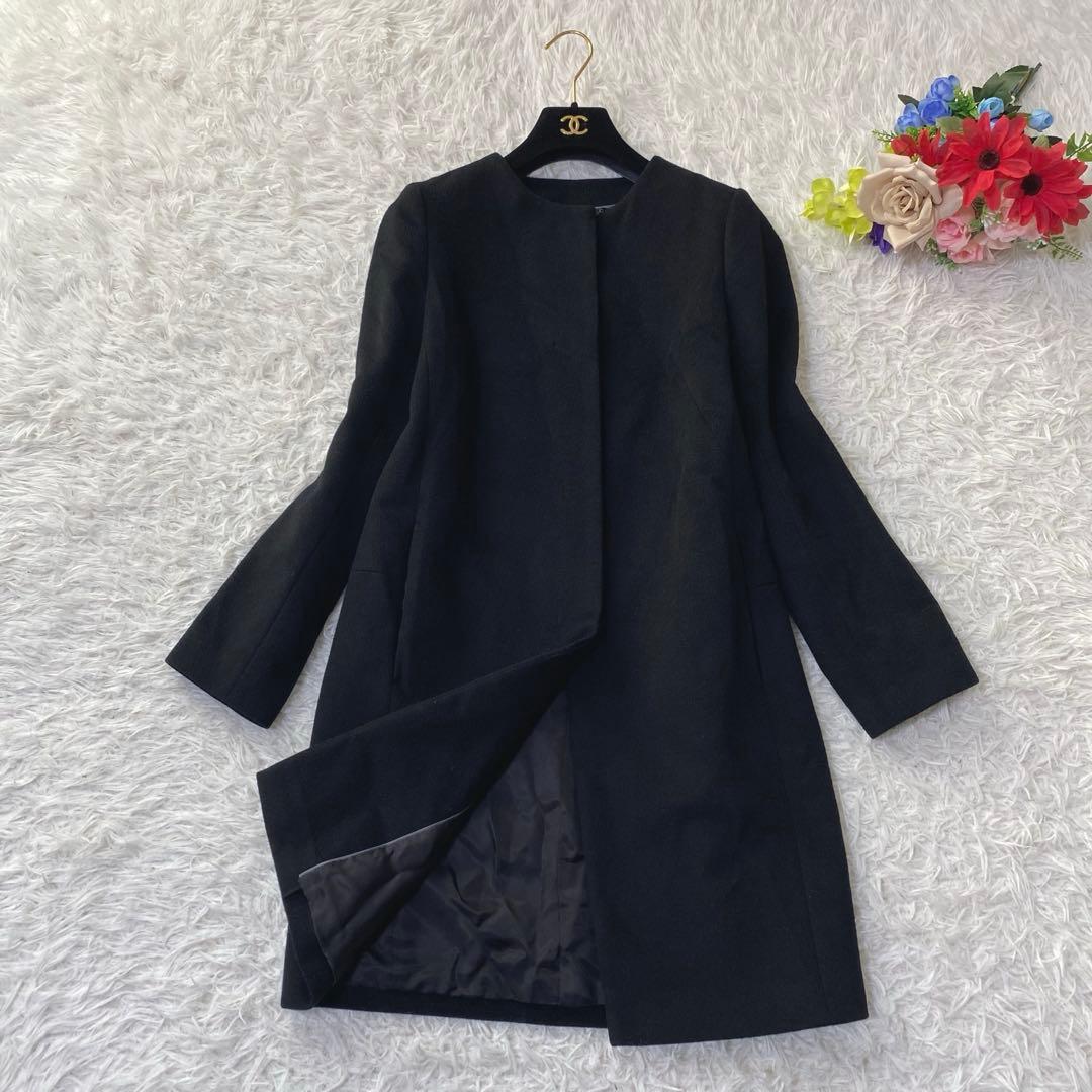 2点セット✨アンタイトル カシミヤノーカラーコート アナイノーカラーコート