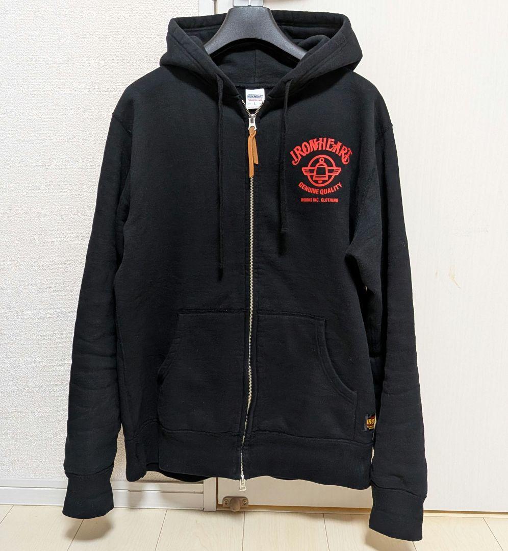 IRON HEART　アイアンハート　ヘビーウェイトジップパーカー