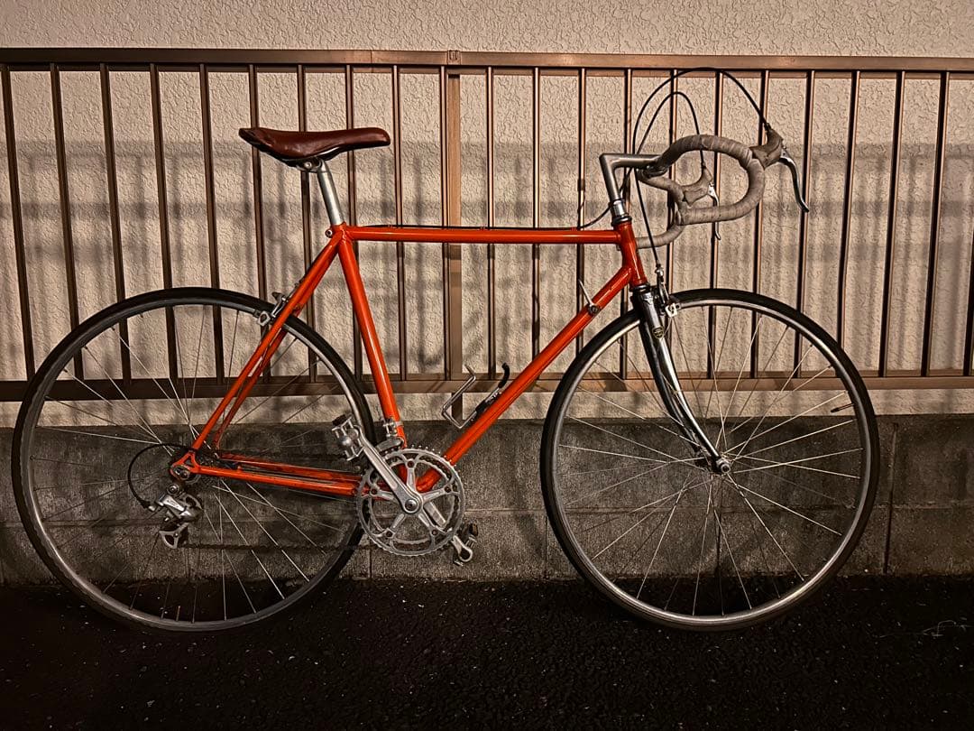 引き取り限定 クロモリロード マイウェイとやらのオリジナルフレーム