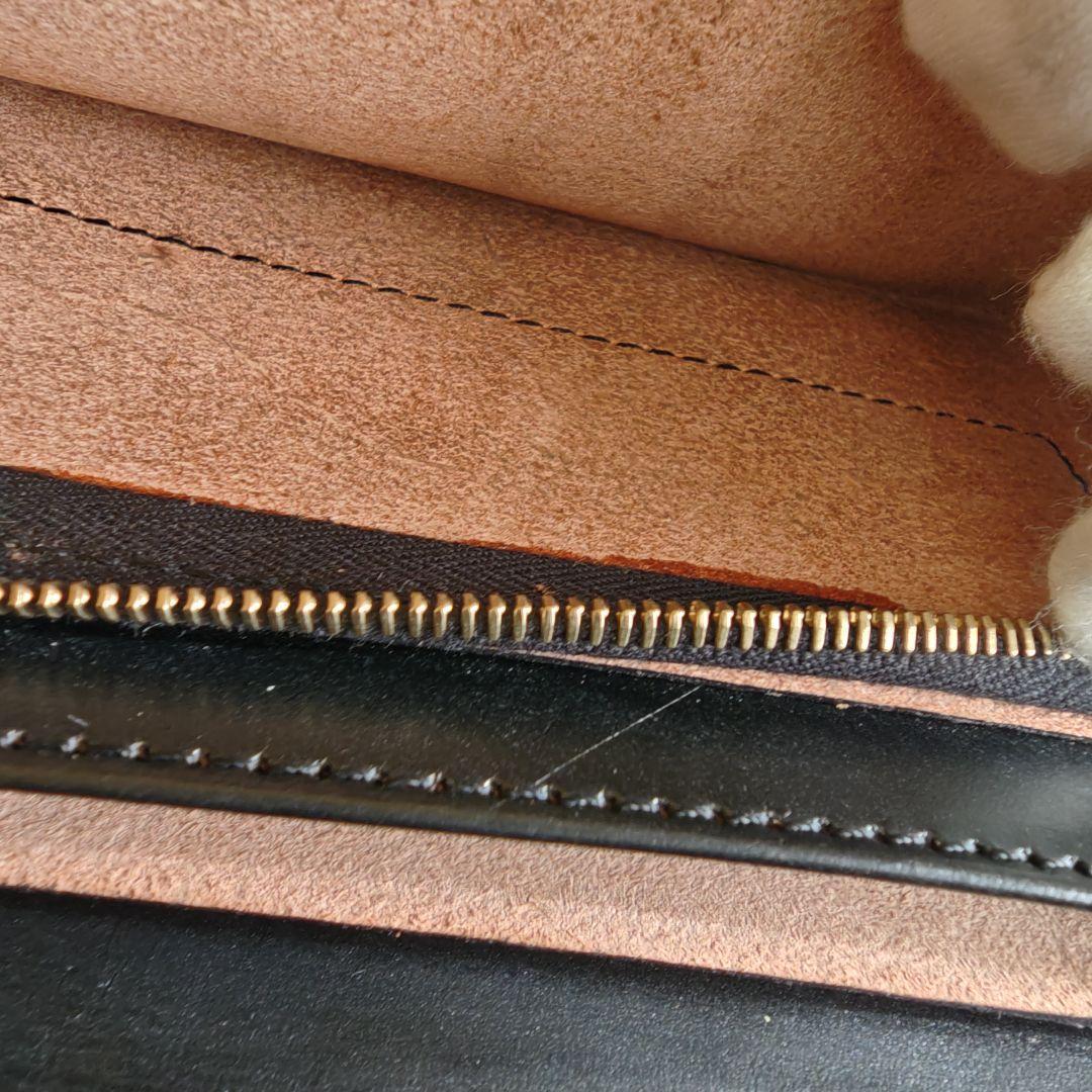 美品　GLEN グレンロイヤル　ラウンドロングパース　ブラック