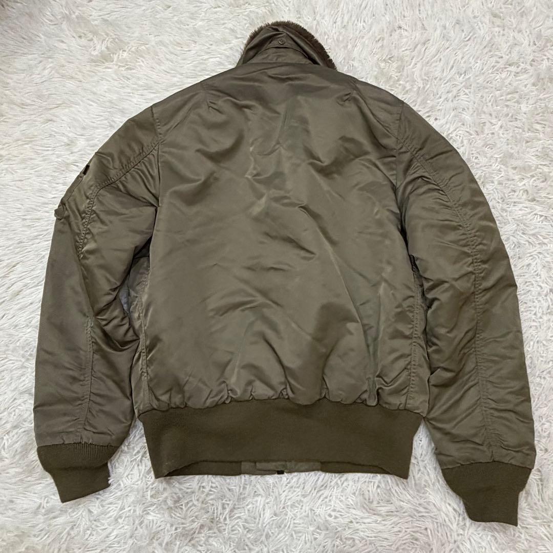 663　アルファインダストリーズ　B-15　Lサイズ　フライトジャケット