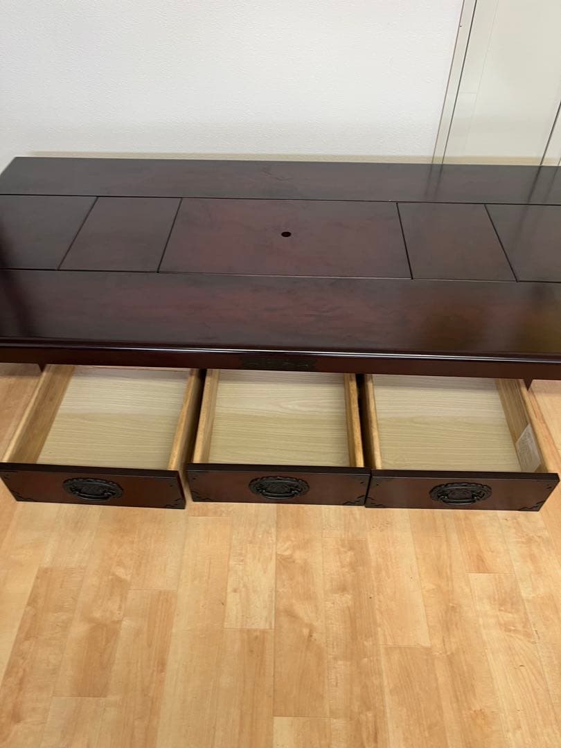 【昭和レトロ】囲炉裏テーブル　座卓　火鉢　関西火鉢　アンティーク　古民家　高級