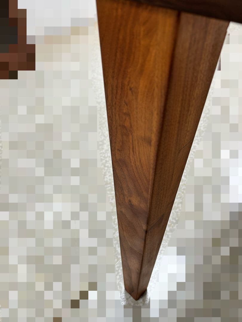 シラカワ ダイニングテーブル ウォールナット 無垢 天然木