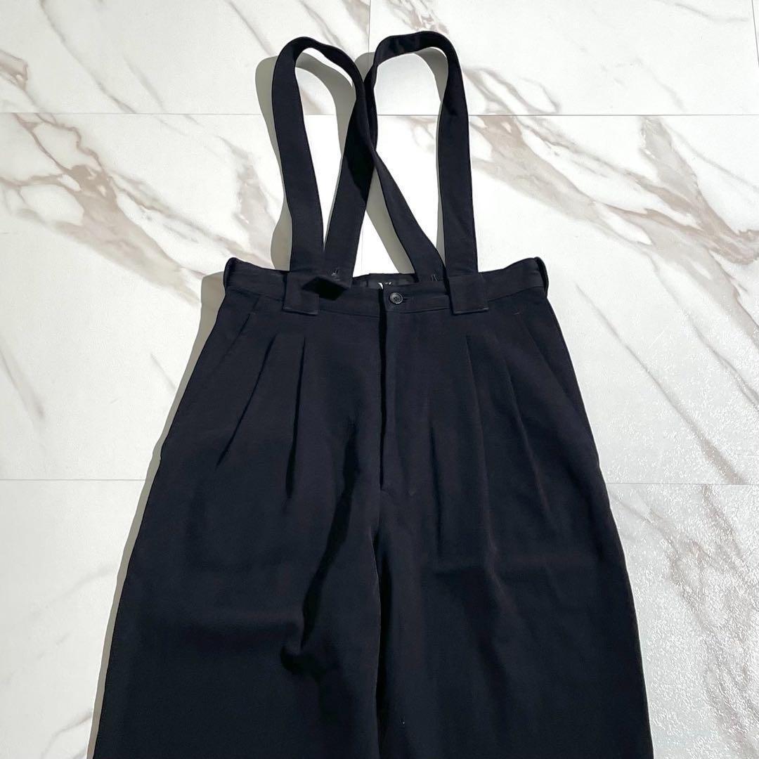 サロペット・オーバーオール・オールインワン Y's wool gabardine overalls pants Msize