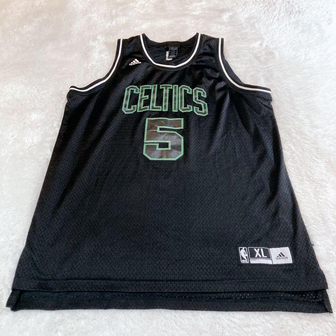 NBA セルティックス adidas ケビンガーネット ブラック 5番 XL